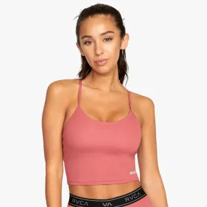 Rvca Womens Base Tank Ginger