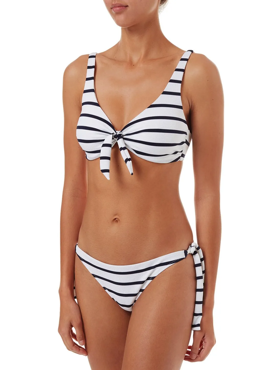 San Juan Marine Over The Shoulder Knot Supportive Bikini