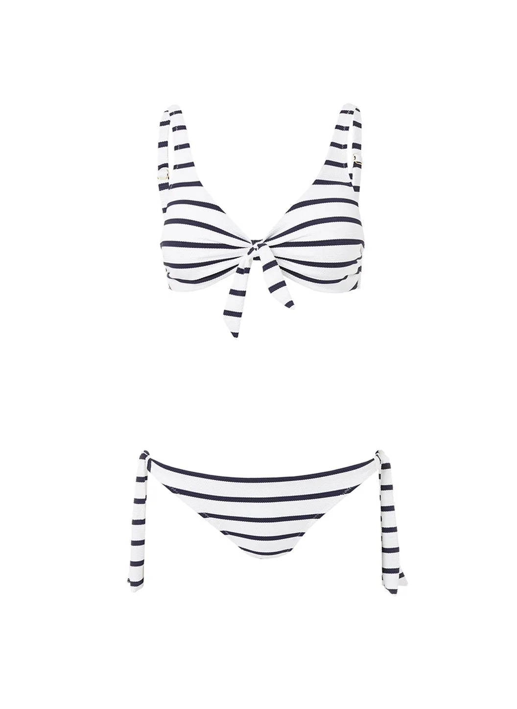 San Juan Marine Over The Shoulder Knot Supportive Bikini