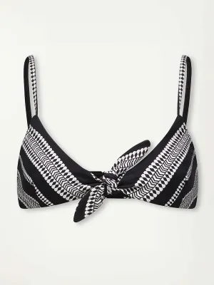 SARA | Tie Front Top