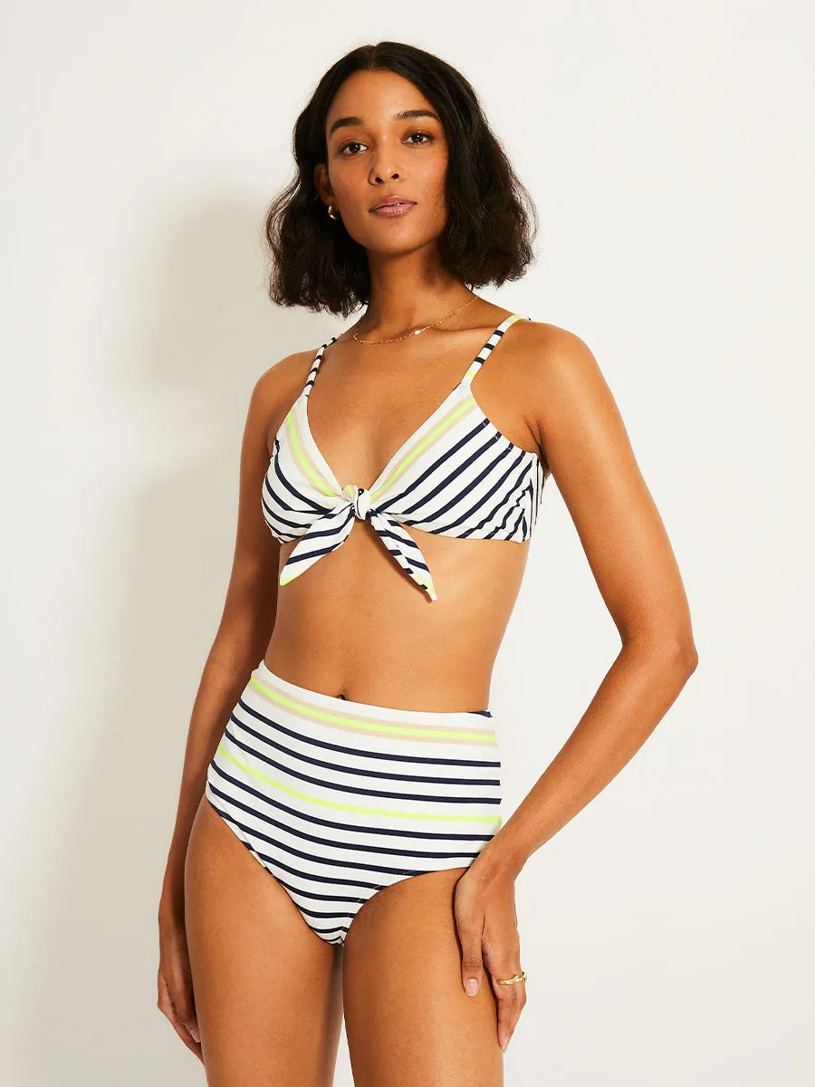 SARA | Tie Front Top