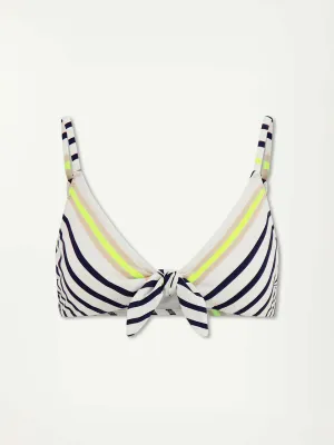 SARA | Tie Front Top