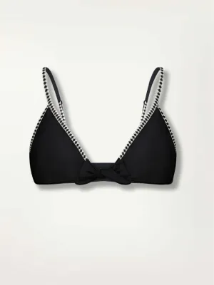 SARA | Tie Front Top