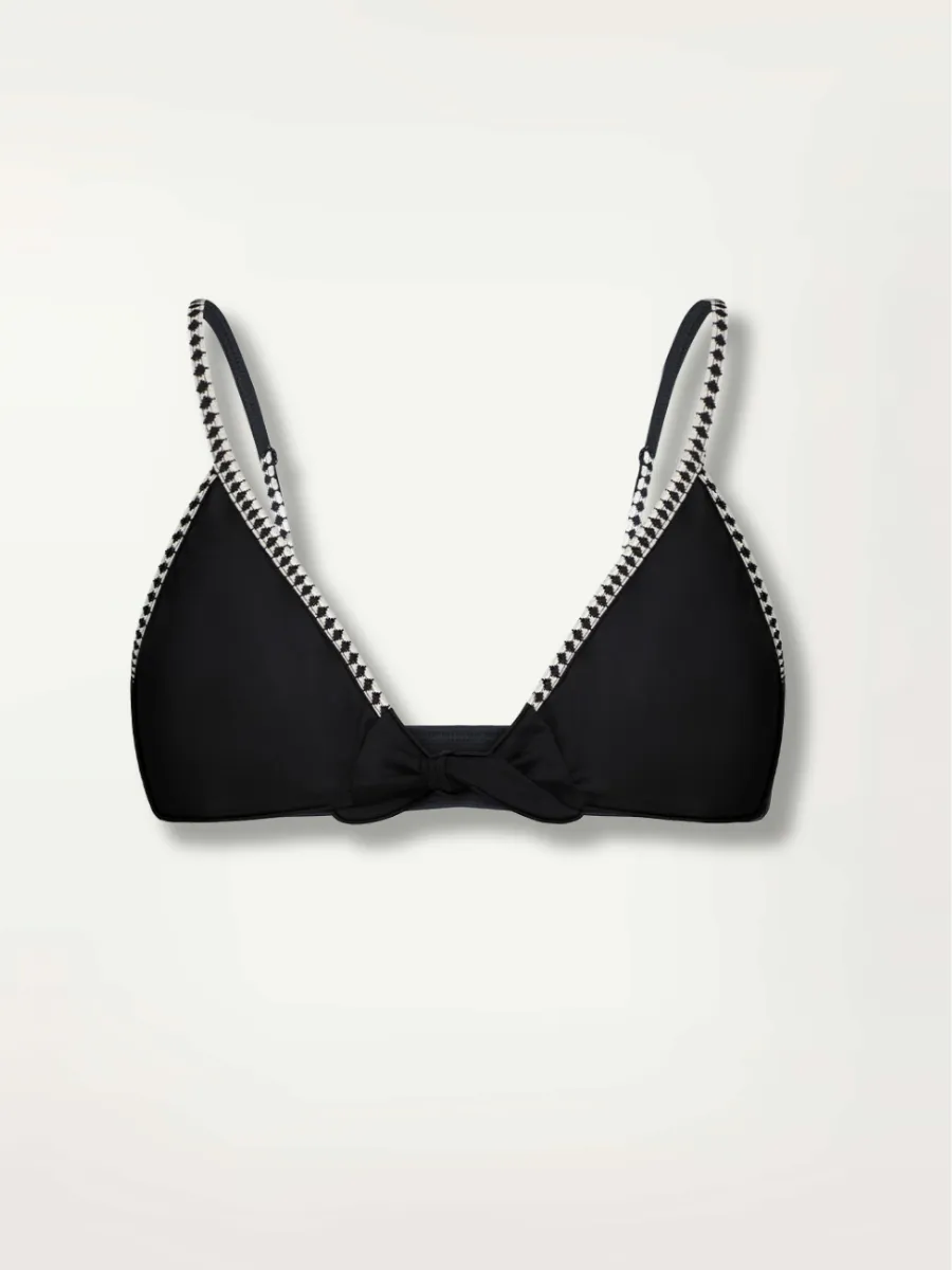 SARA | Tie Front Top