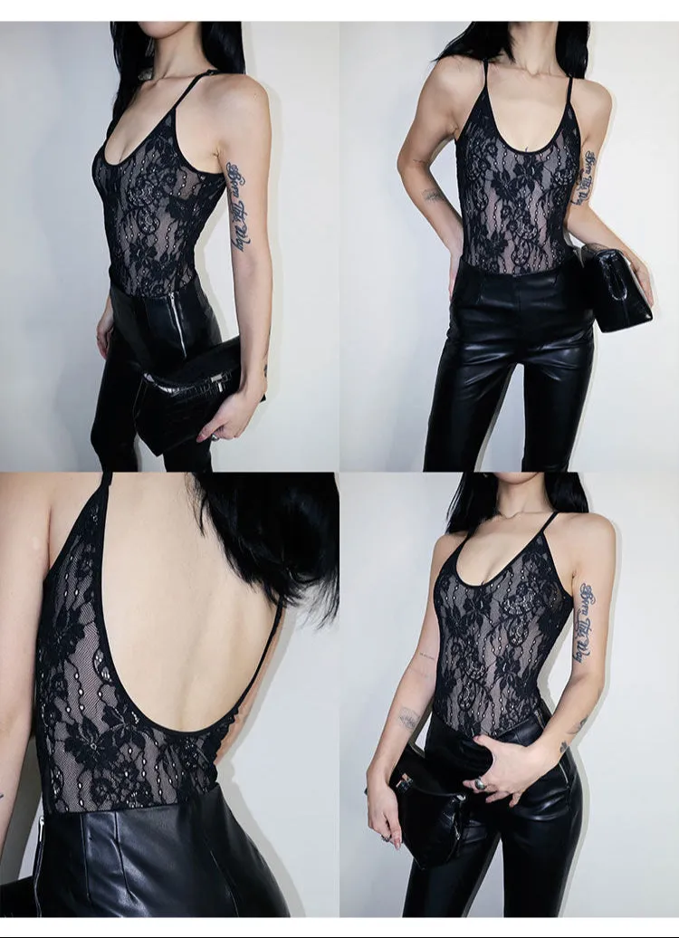 Scheming Lace Bodysuit