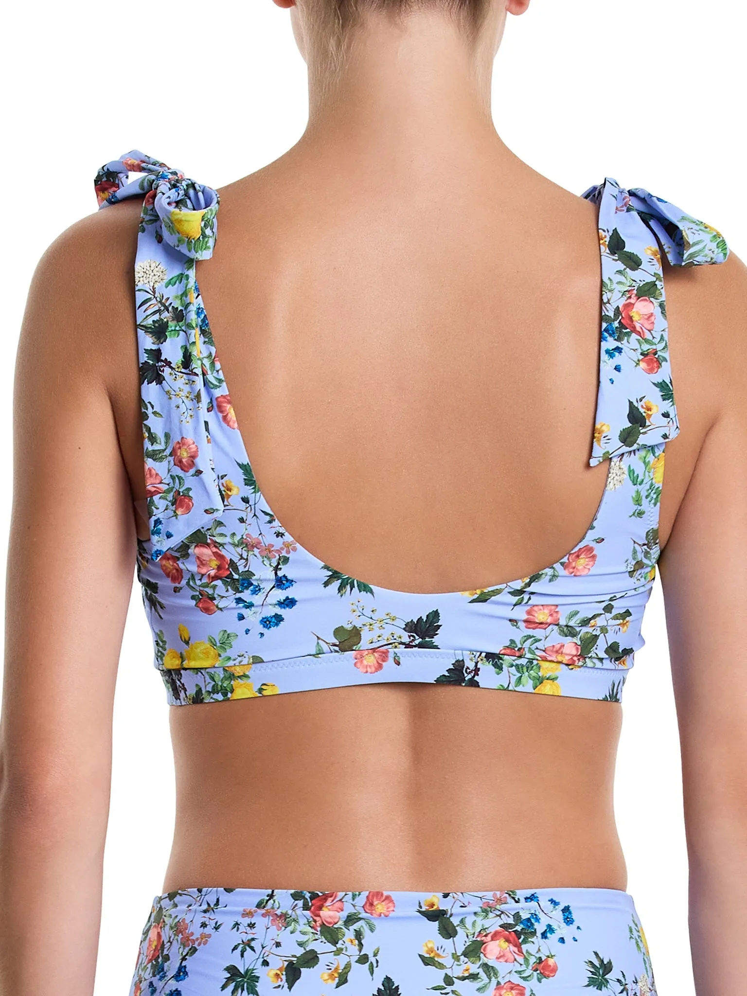 Scoop Neck Swim Top Thankful