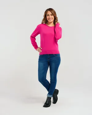 Seduce Halsey Knit - Hot Pink