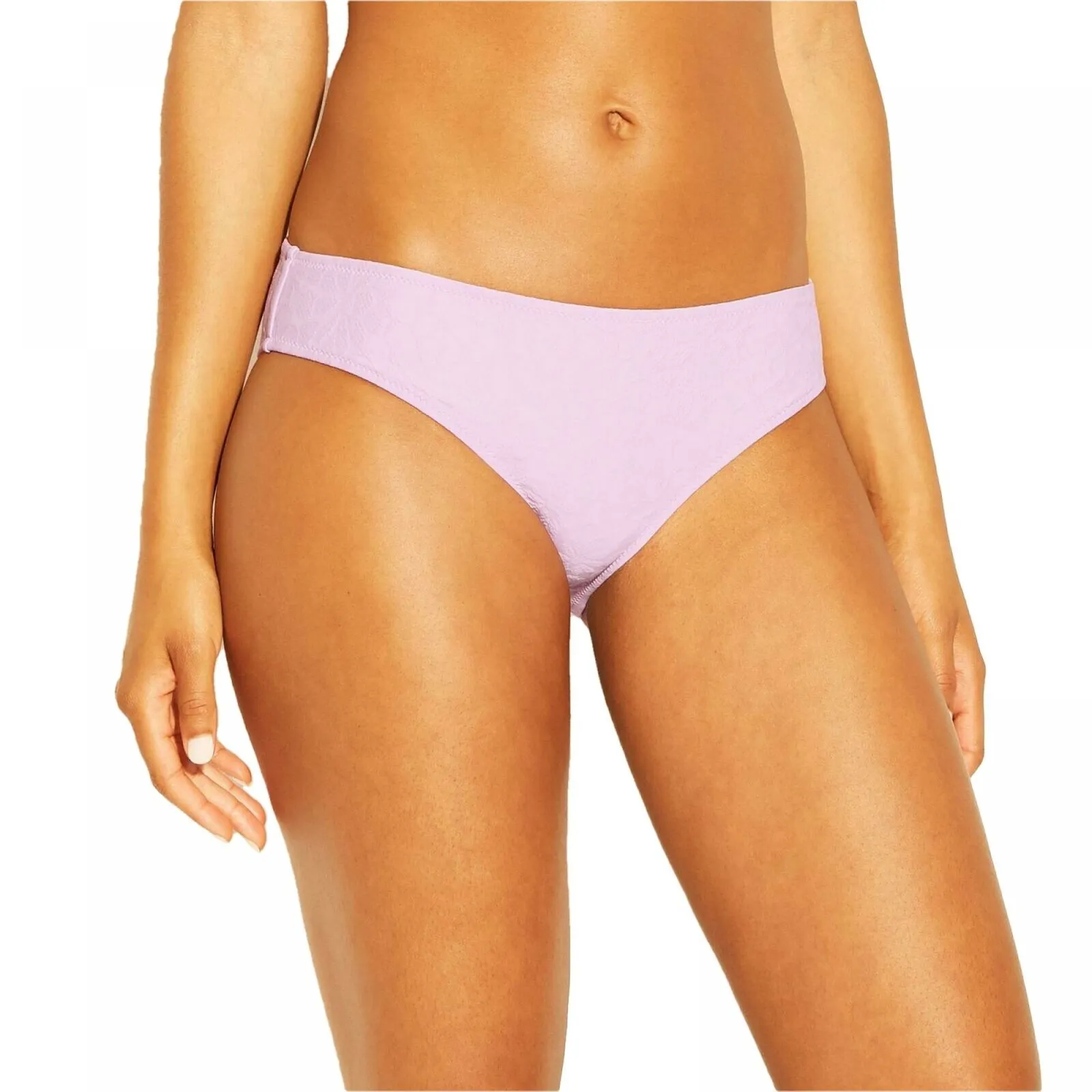 Shade & Shore Womens Beach Hipster Textured Bikini Bottom