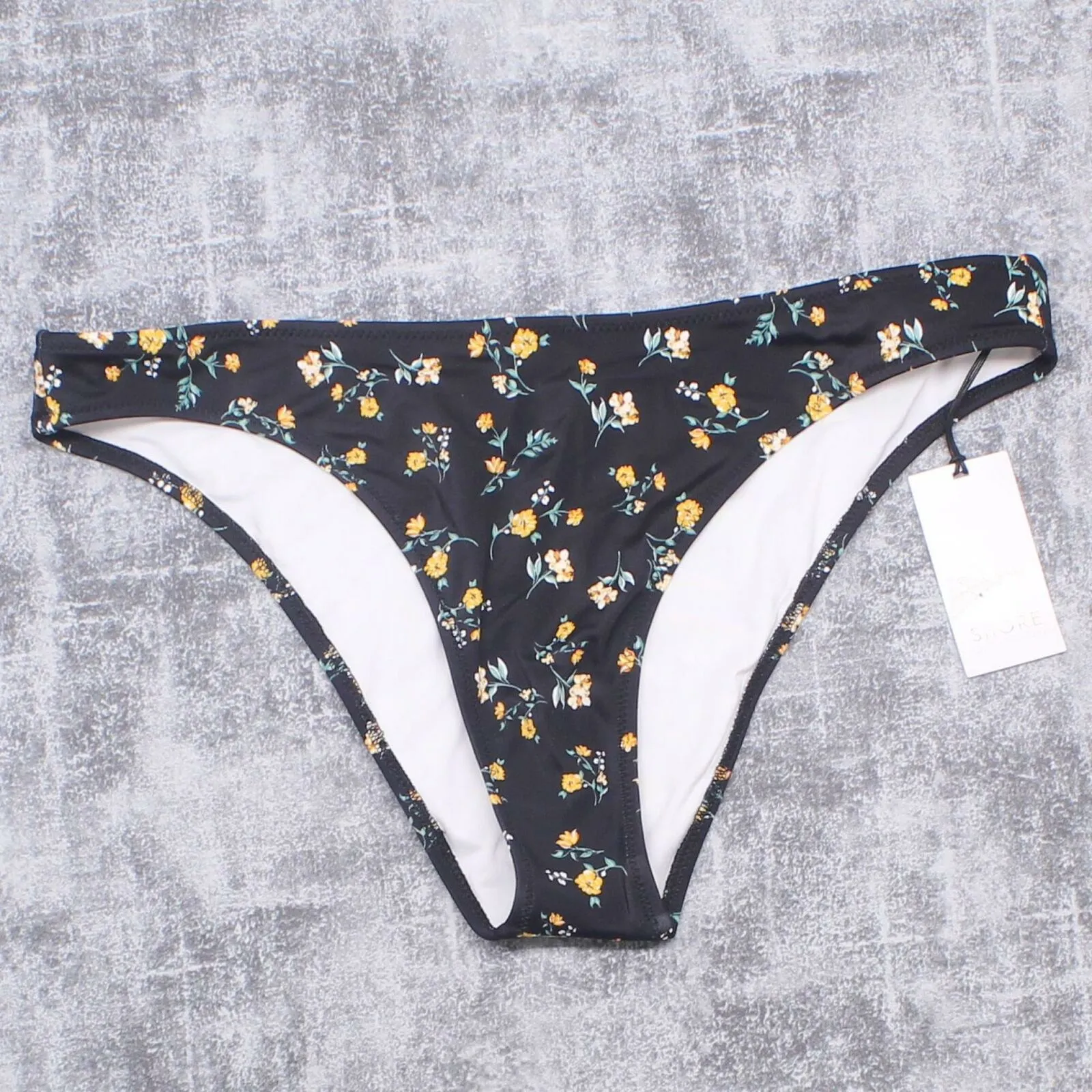 Shade & Shore Women's High Leg Extra Cheeky Bikini Bottom