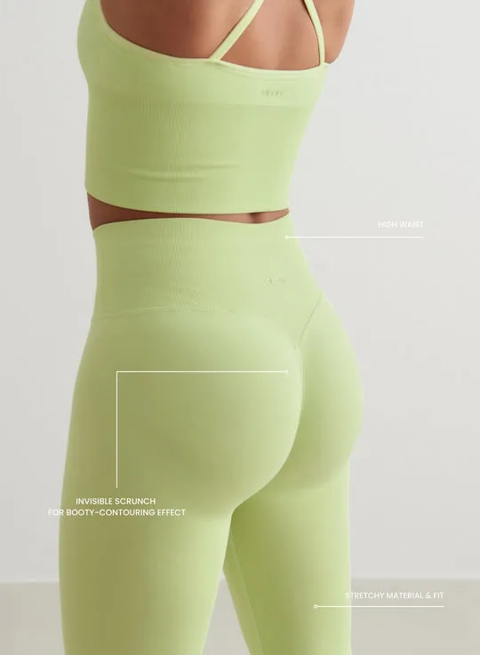 Shape Seamless Tights | Matcha