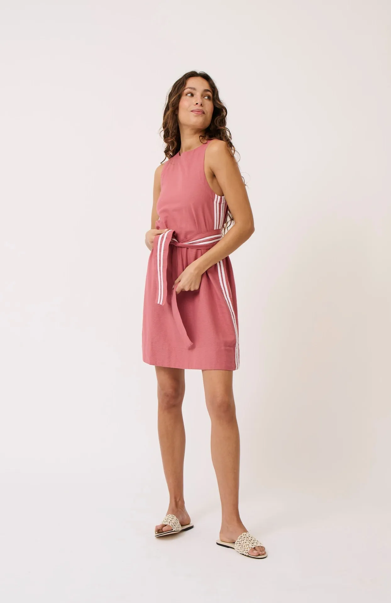 SIenna Dress - Dusty Rose