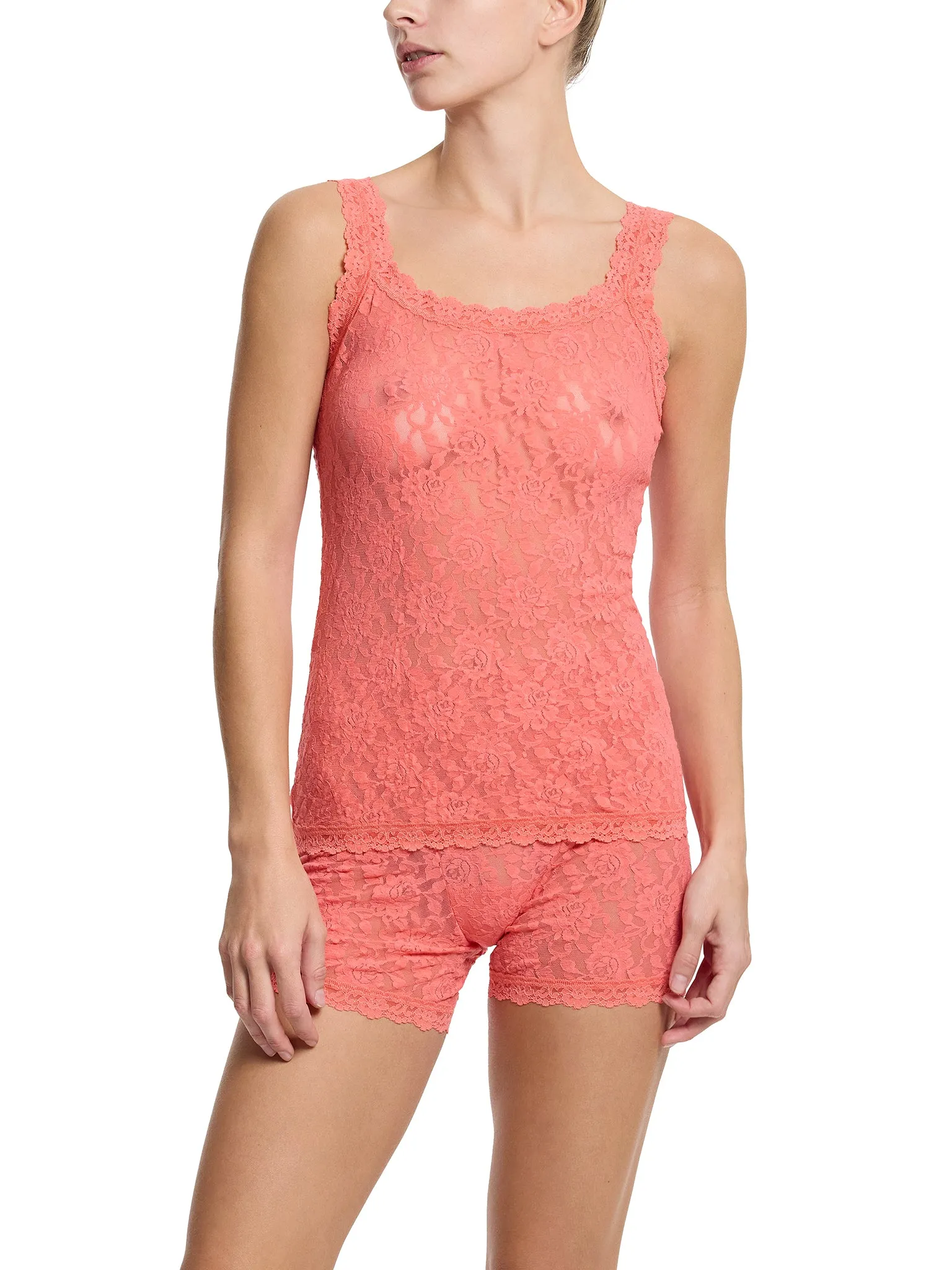 Signature Lace® Boxer Brief Courageous Coral