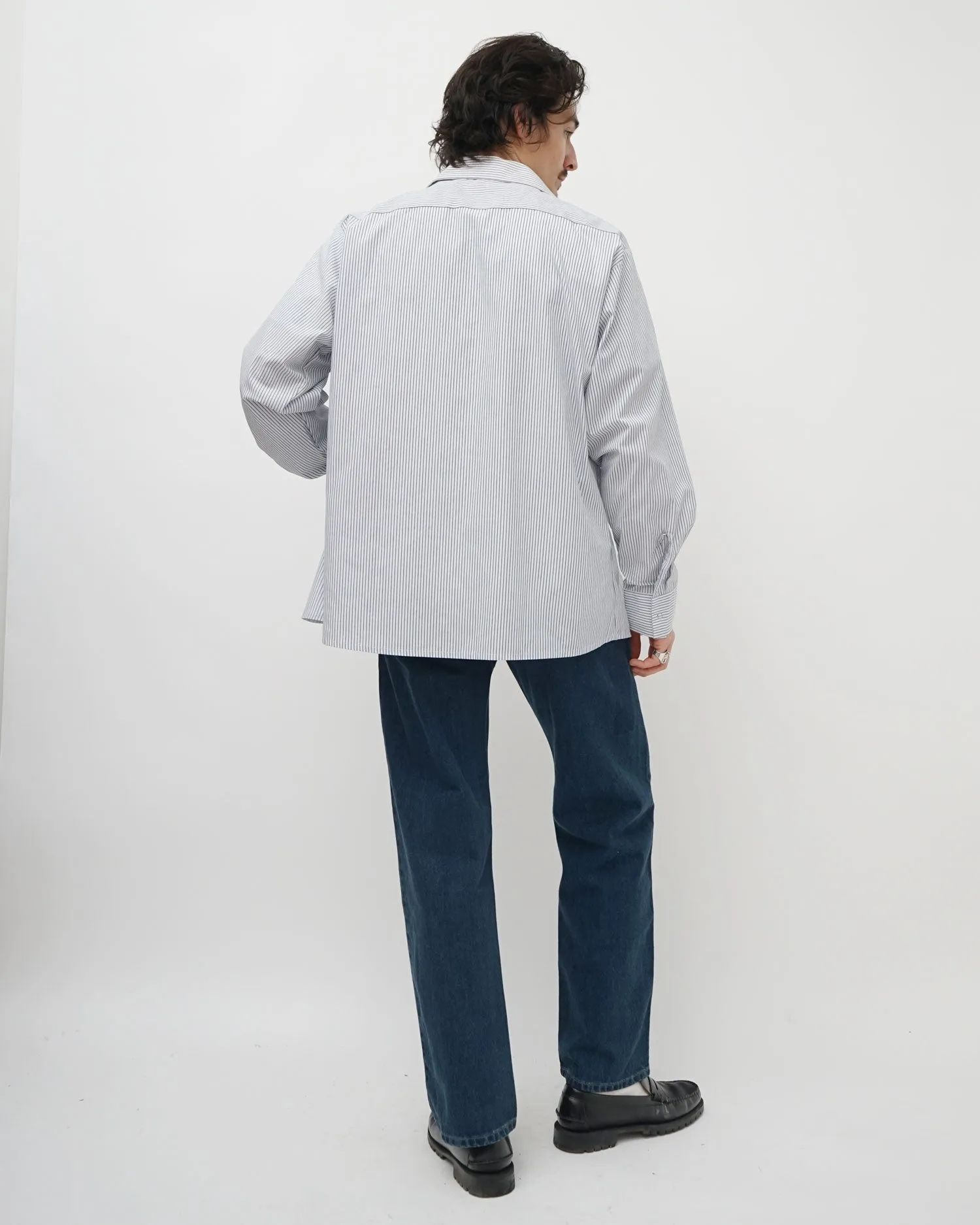 Silver Tab Loose Fit Denim Pants / size: 30