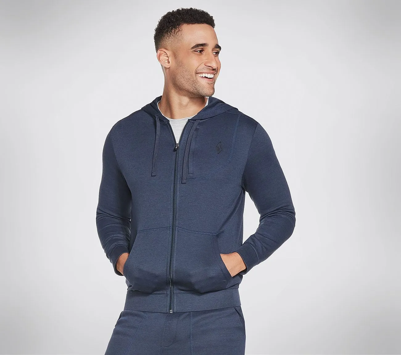 Skechers GOKNIT PIQUE FZ Men's Jacket