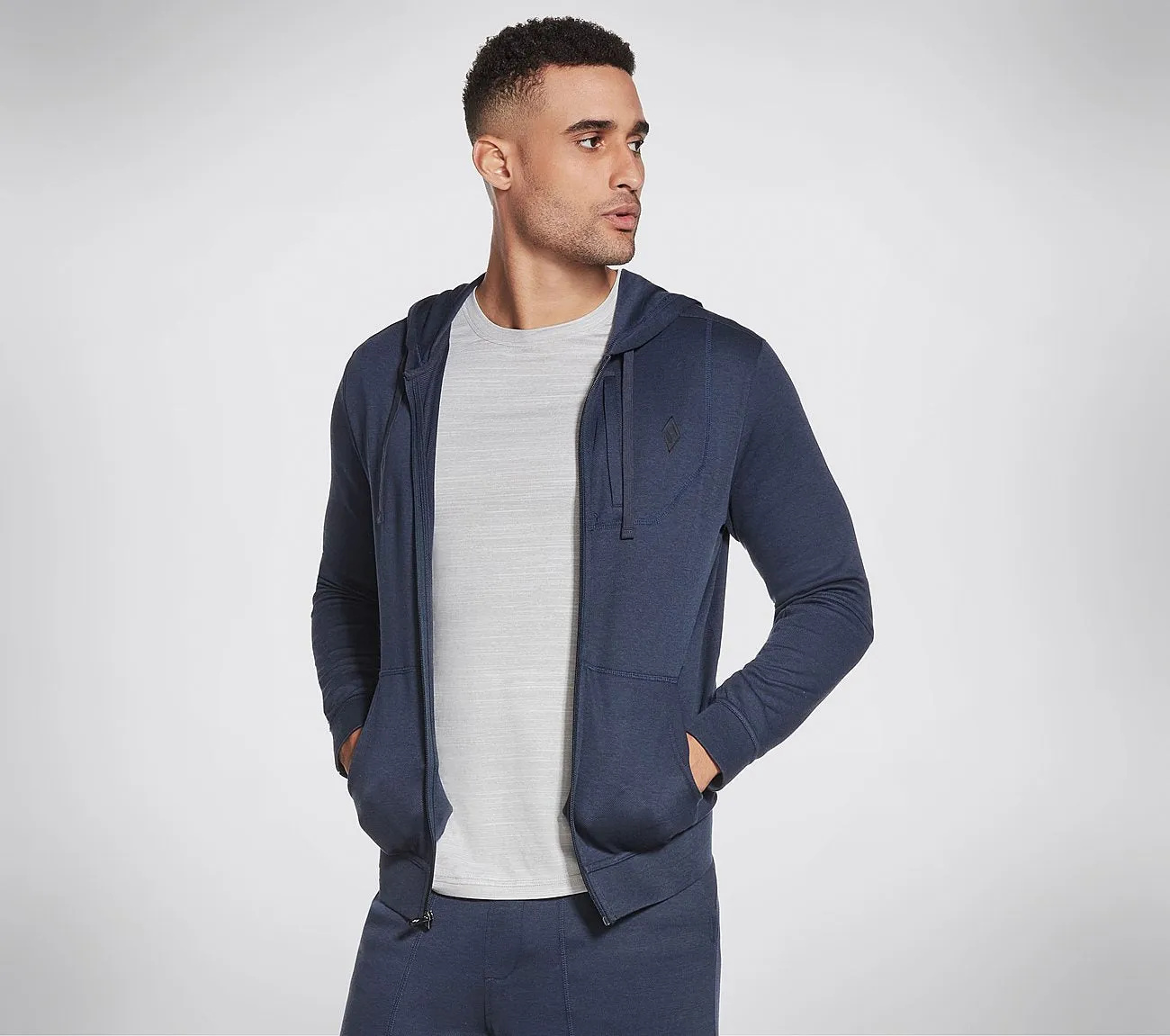 Skechers GOKNIT PIQUE FZ Men's Jacket
