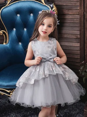 Sleeveless Tutu Gown Baby flower girl dresses