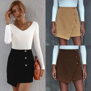 Slimming Half-Length S-Line Skirt