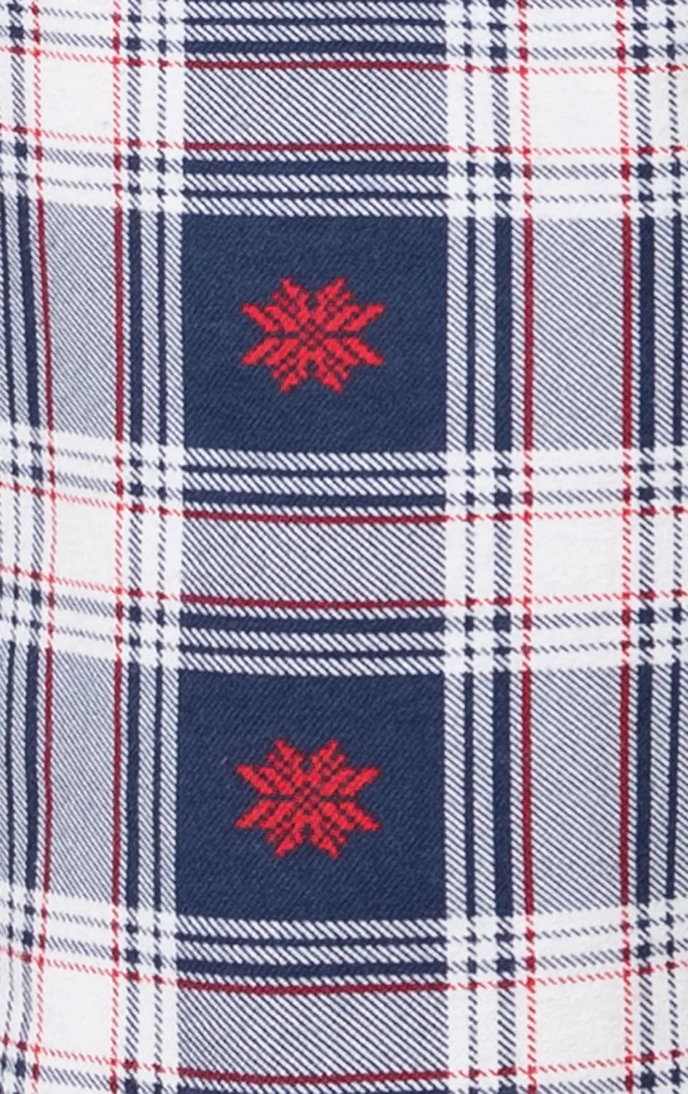 Snowfall Plaid Flannel Pet Pajamas - Family Set