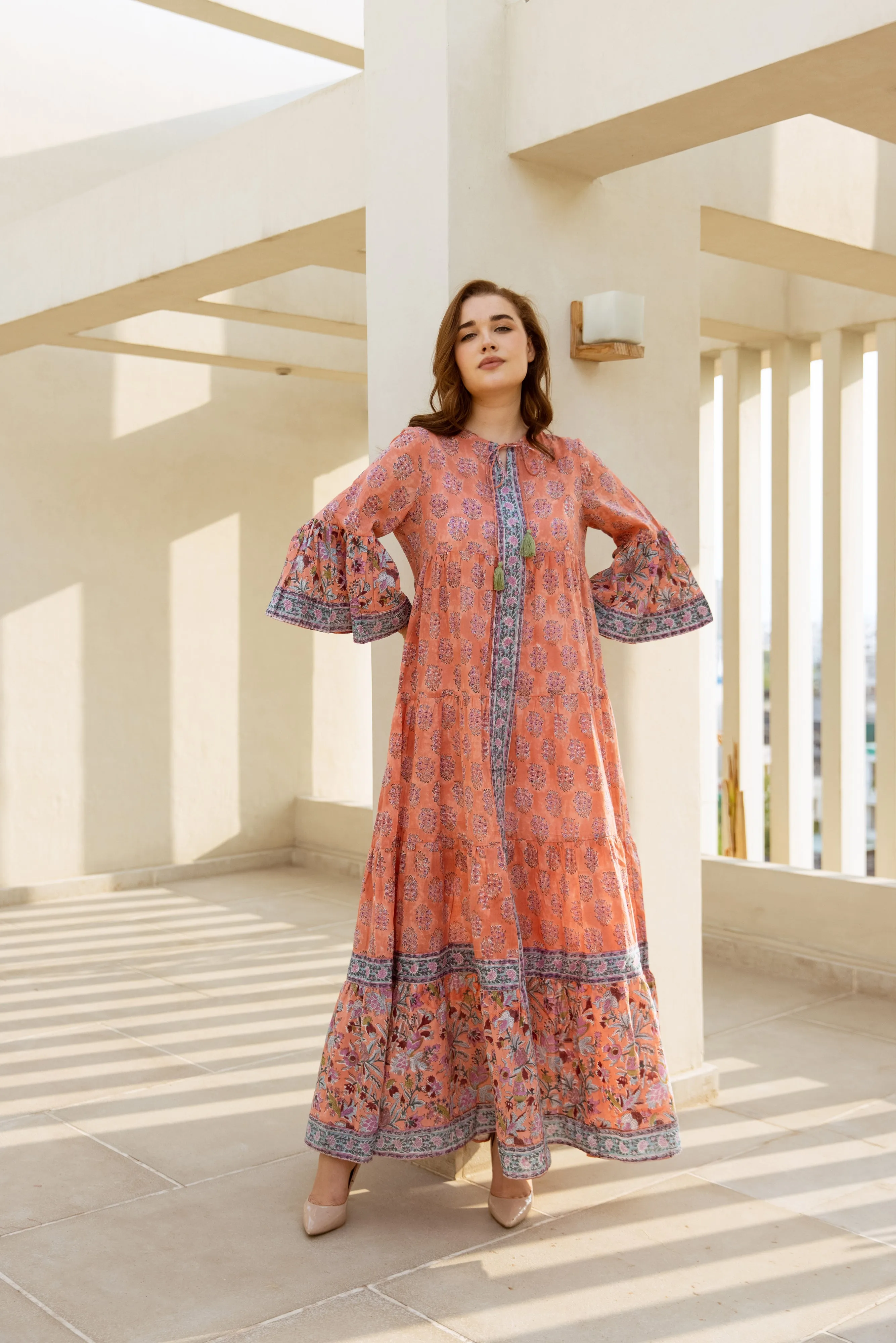 Sorti Tier Ruffle Dress