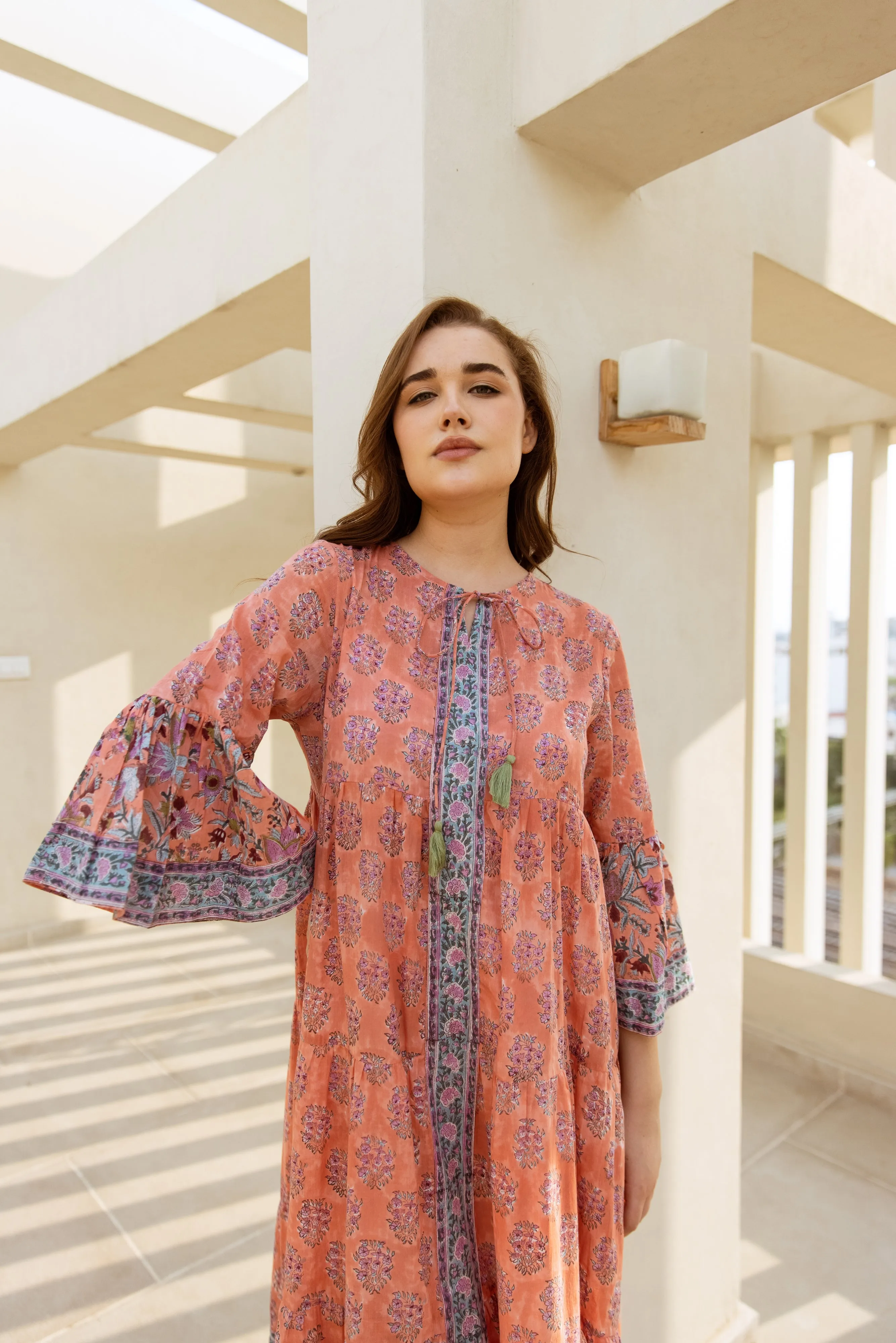 Sorti Tier Ruffle Dress