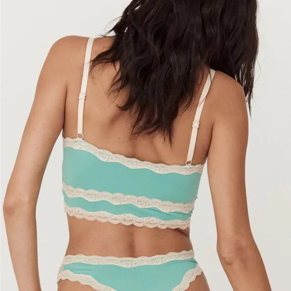 Spell Amour Lace Bralette in Seafoam