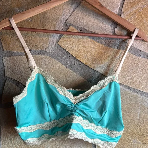 Spell Amour Lace Bralette in Seafoam