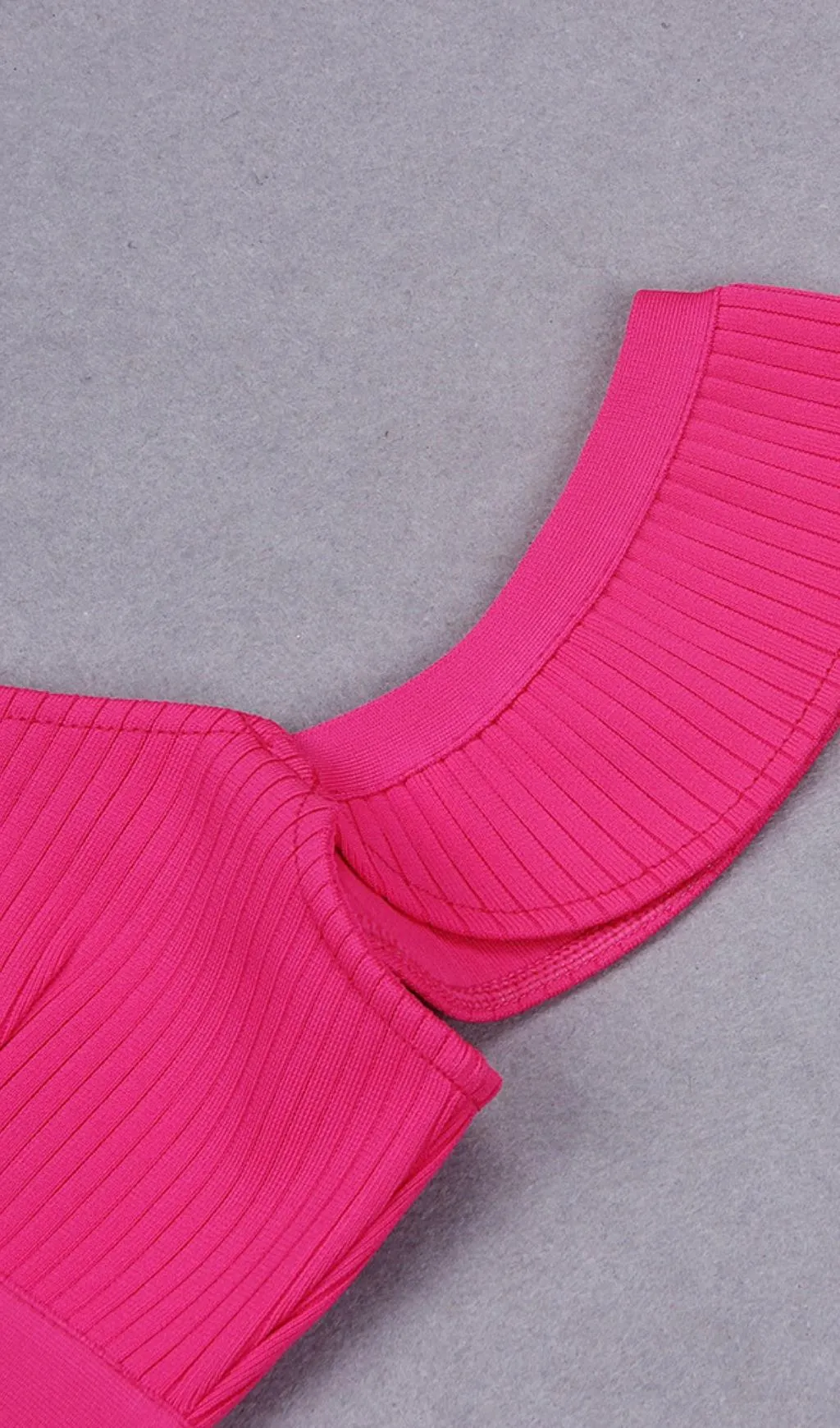 SquAre Neck Bandage Two Pieces