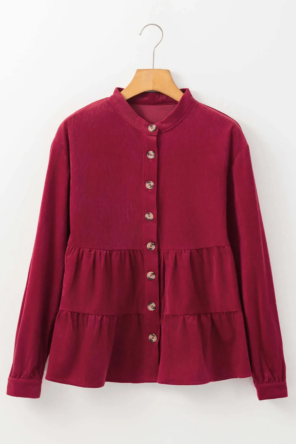 STATE OF GRACE TOP by Vivian-Lu (burgundy)