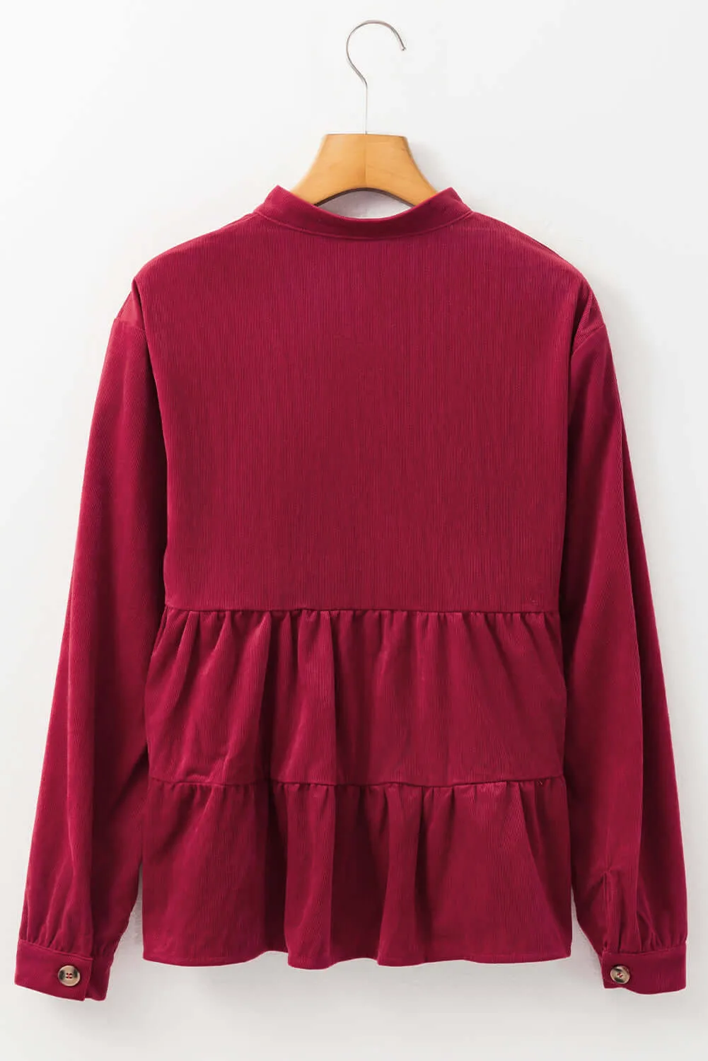 STATE OF GRACE TOP by Vivian-Lu (burgundy)