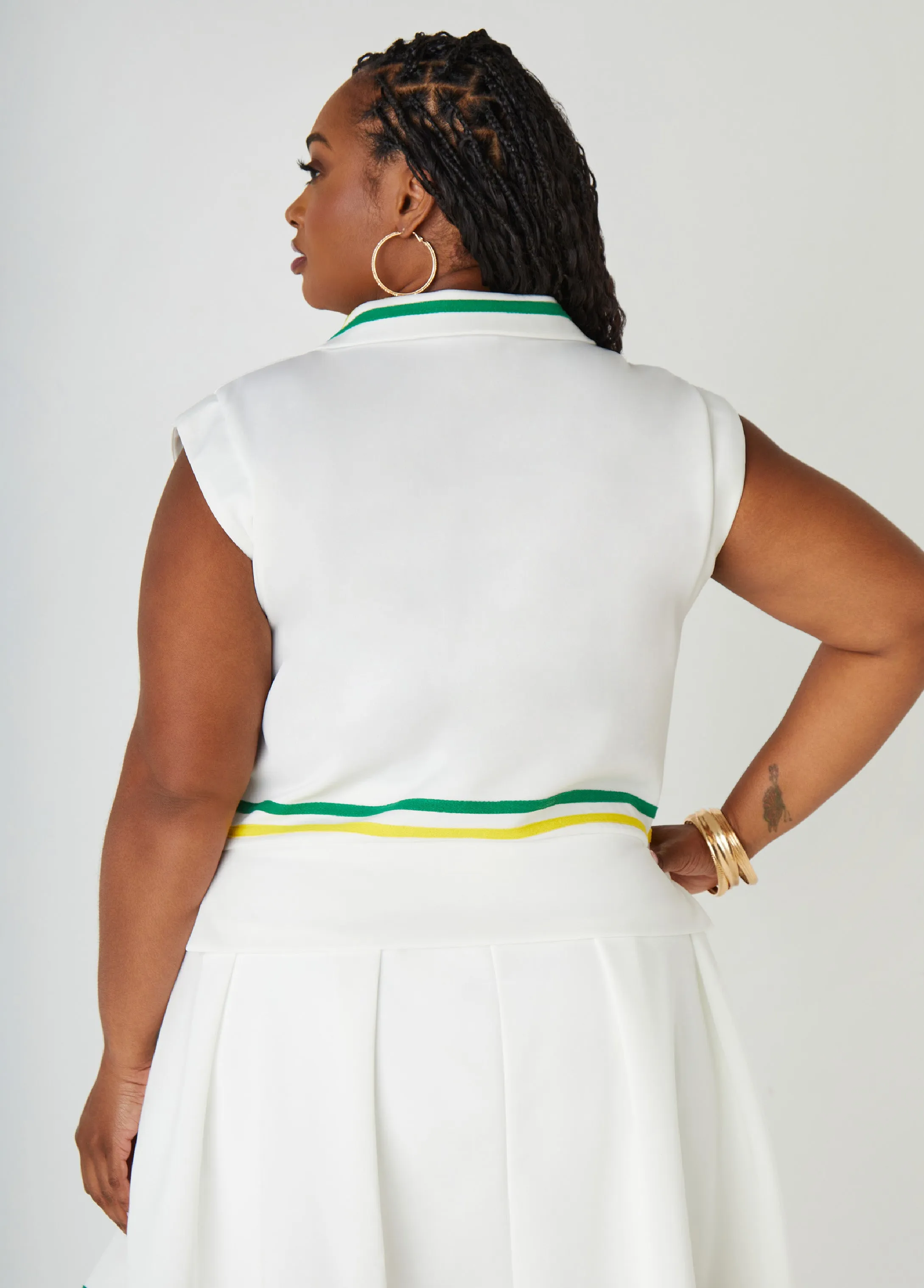 Striped Tennis Vest