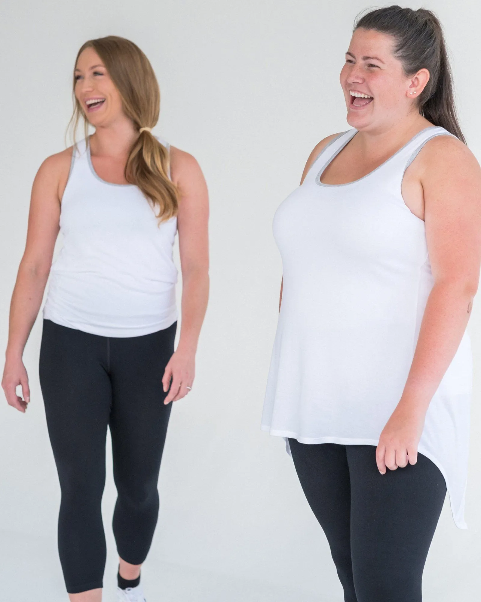 Studio to Street Singlet - White