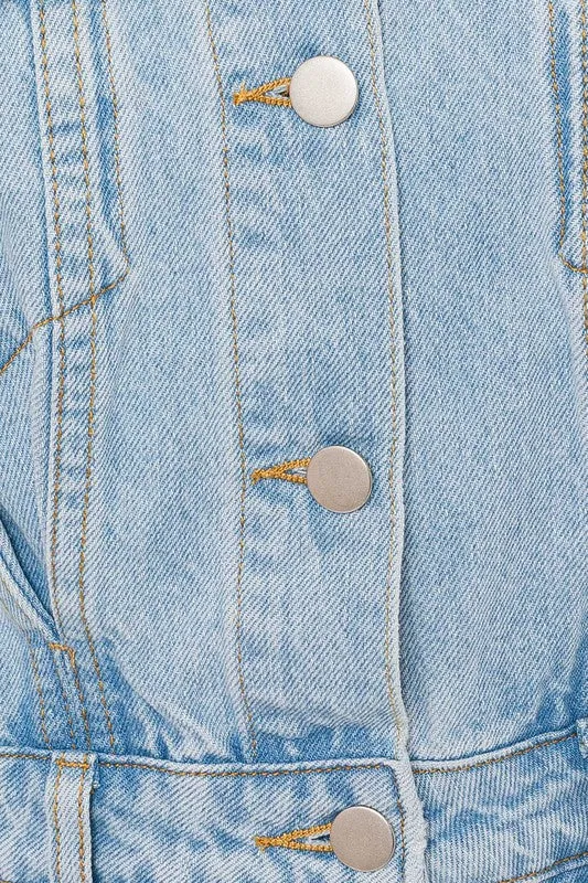 Styling Denim Romper