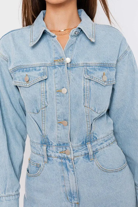 Styling Denim Romper