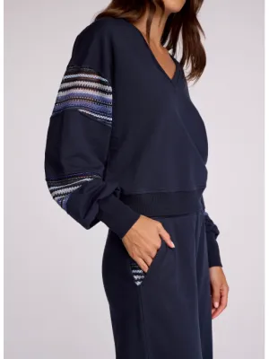 Sundays Jayden Pullover in Navy