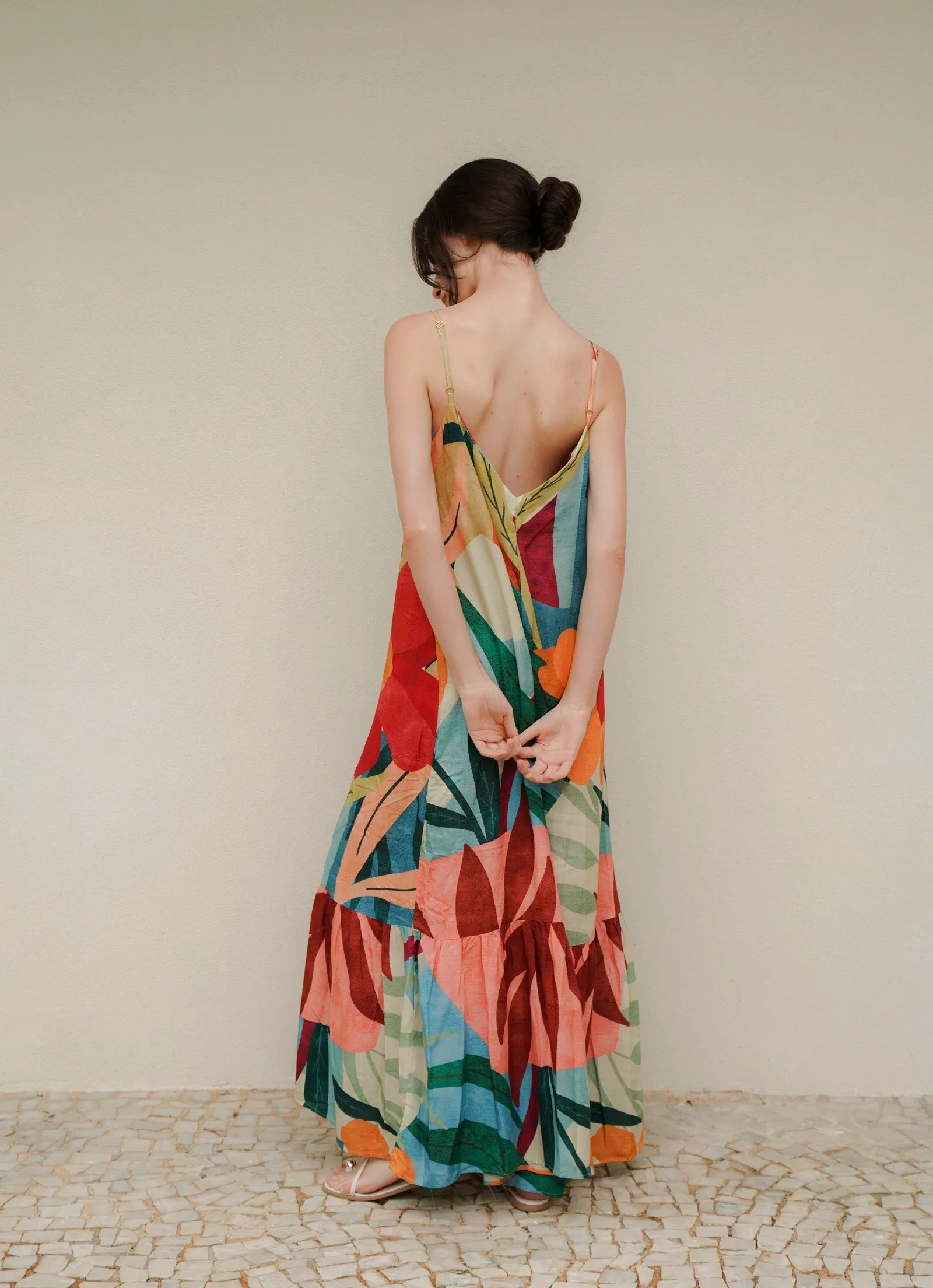 Sunset Maxi Dress (Marygold)