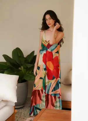 Sunset Maxi Dress (Marygold)