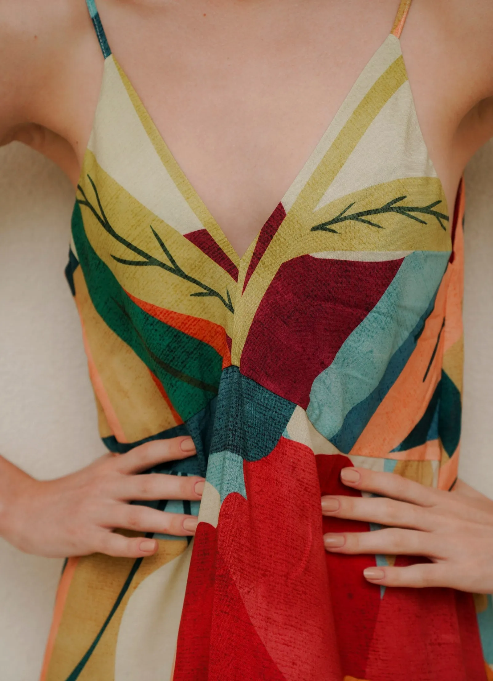 Sunset Maxi Dress (Marygold)