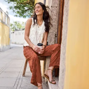 Suvi Eyelet Pants