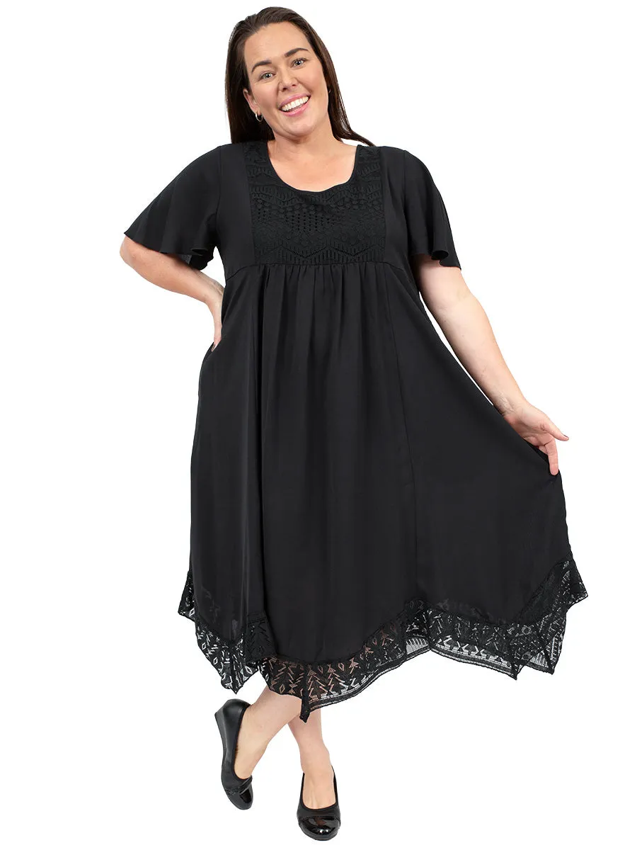 Tamika Dress - Black*