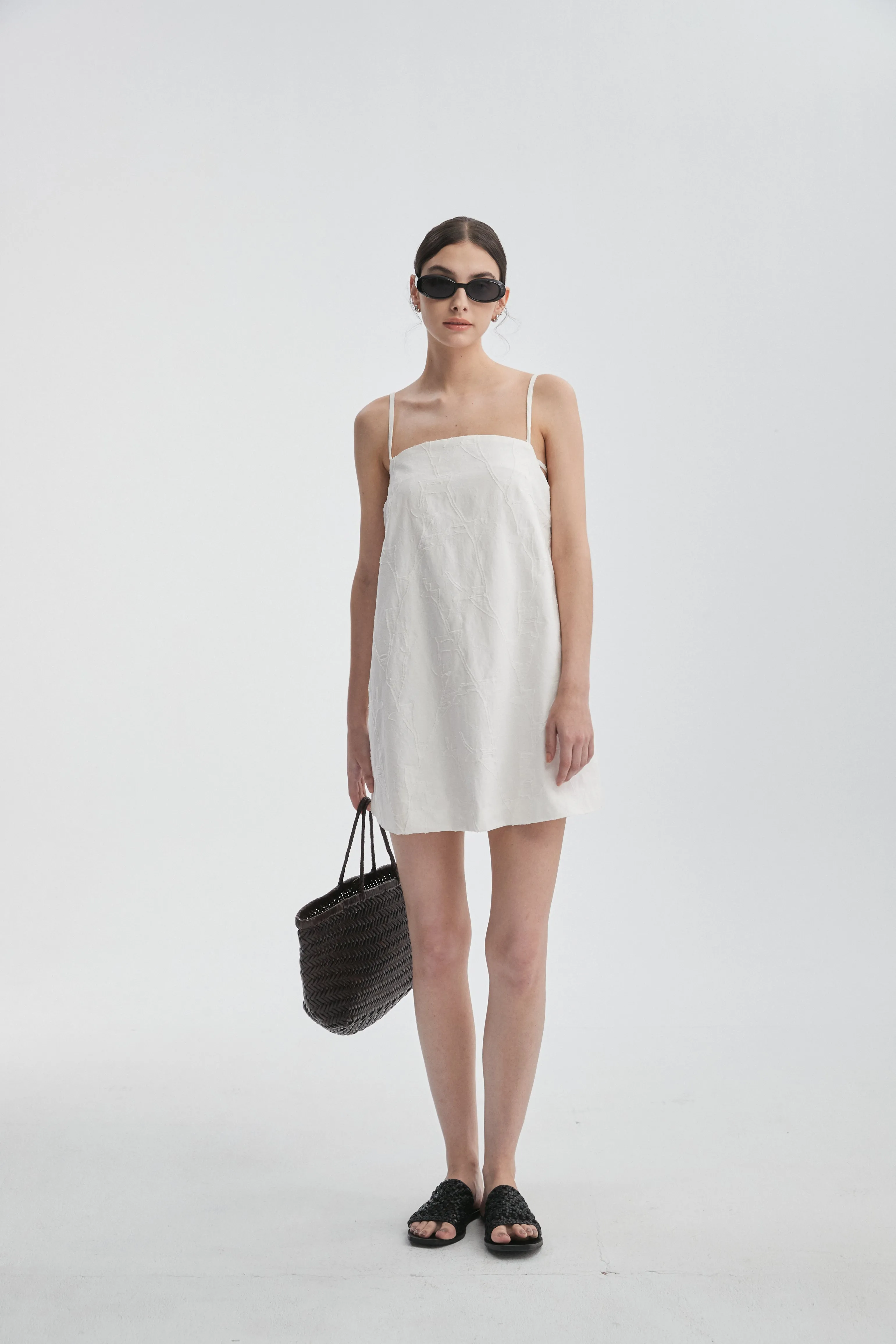 Textured Shift Dress