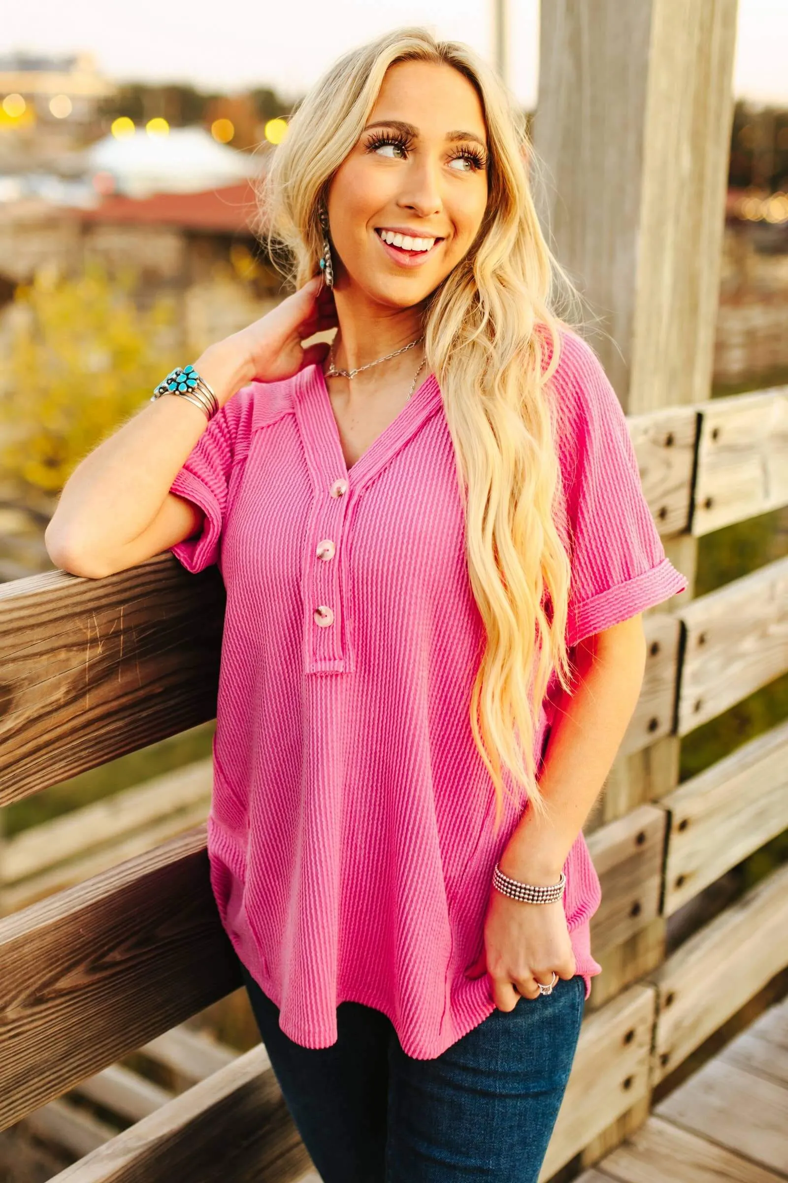 THAT HAPPY FEELING TOP - Andree' (2 colors)