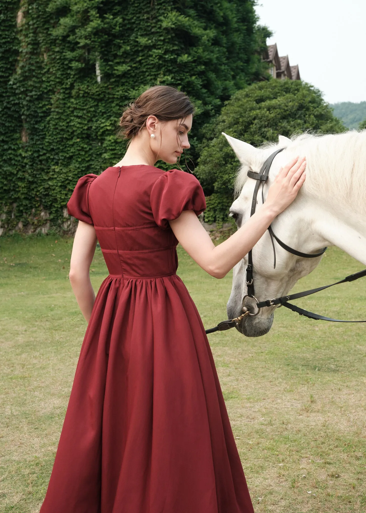 The Dauphine Maxi in Cabernet