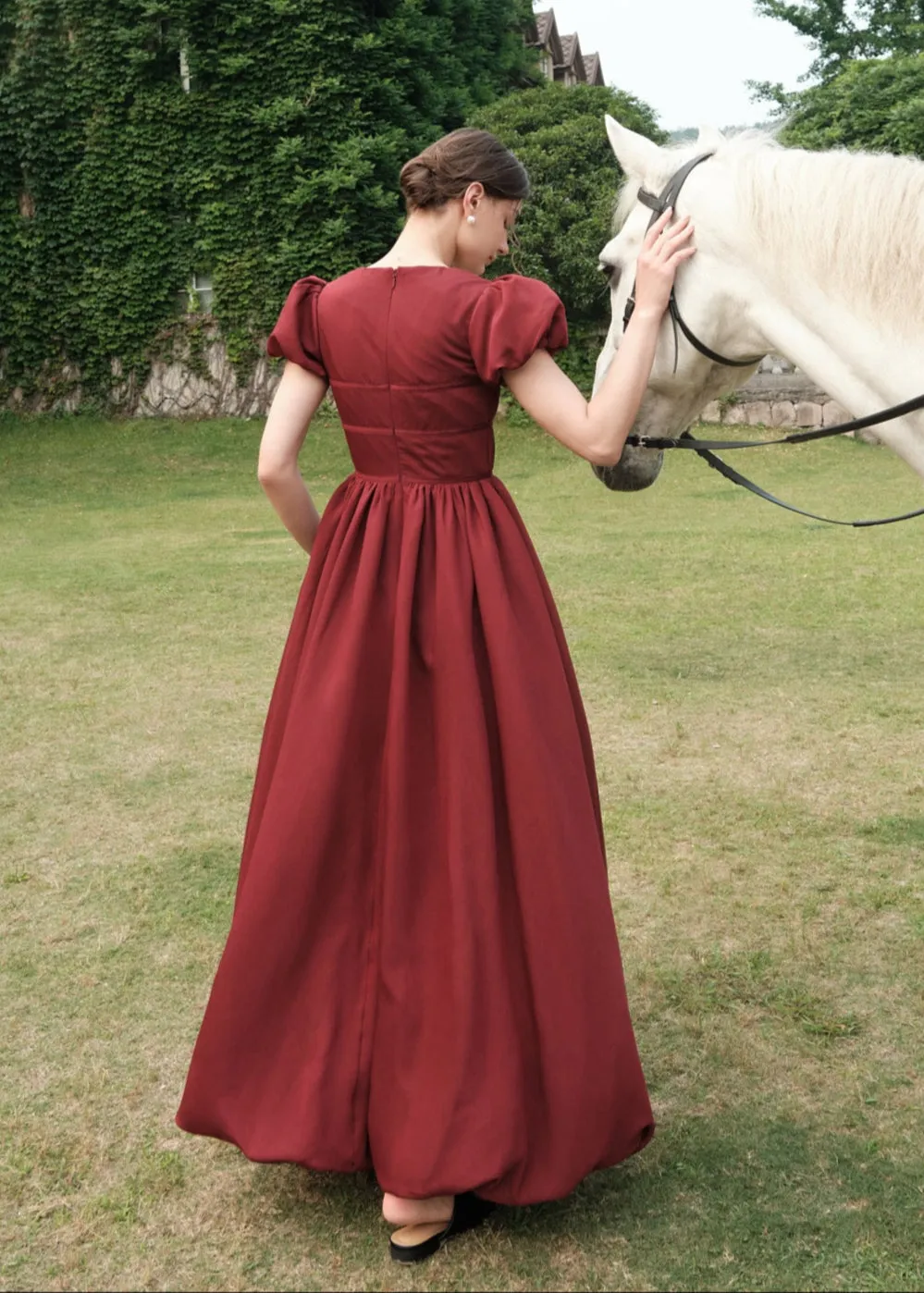 The Dauphine Maxi in Cabernet