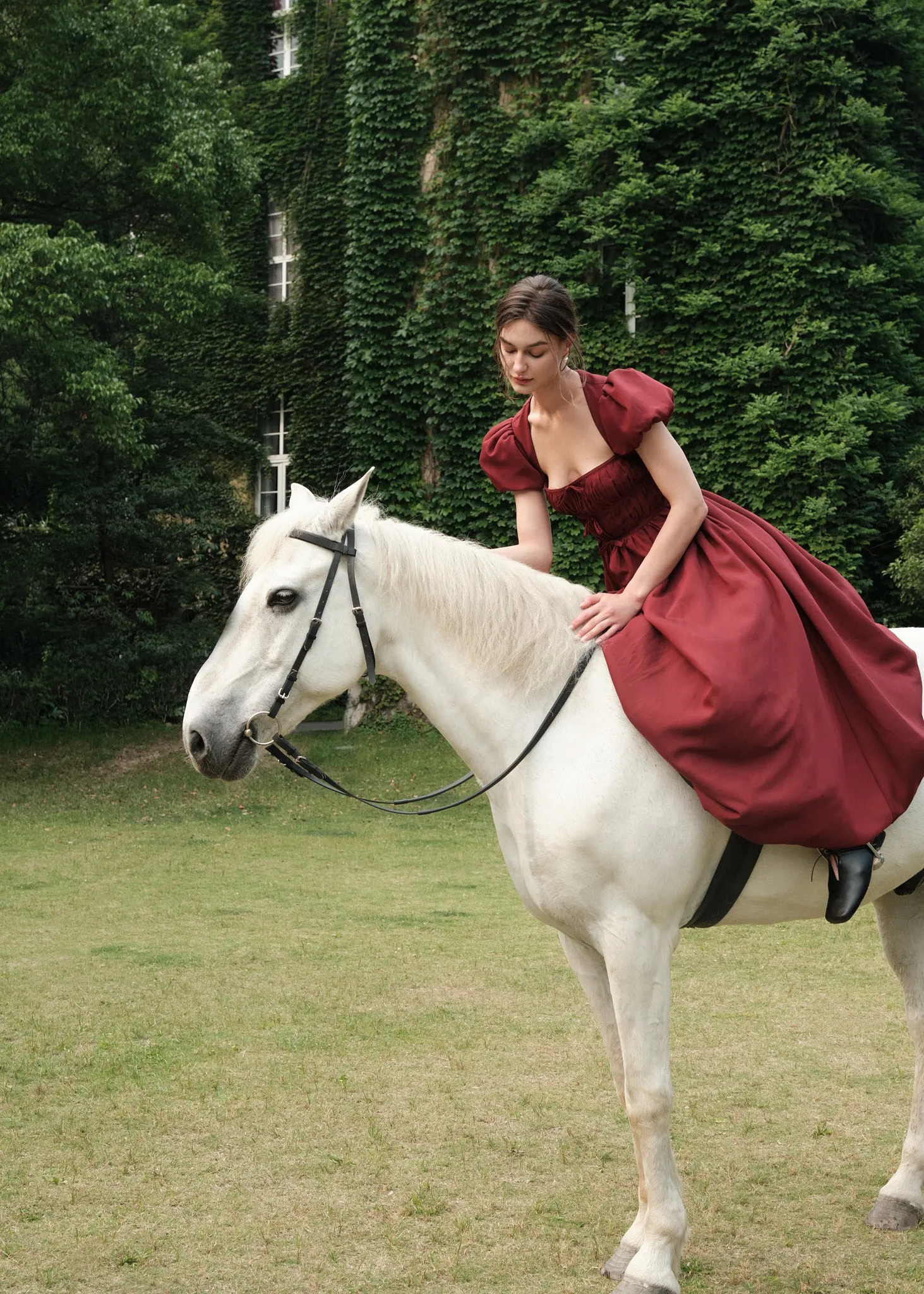 The Dauphine Maxi in Cabernet