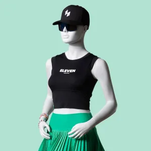 The Jade Cropped Performance Tank (Top Vest)