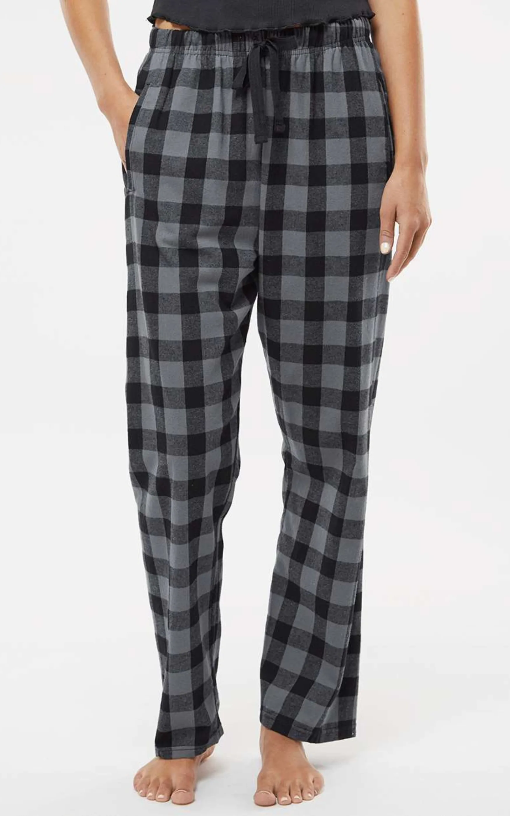 The Jessica Jammie Pants Charcoal/ Black Buffalo**