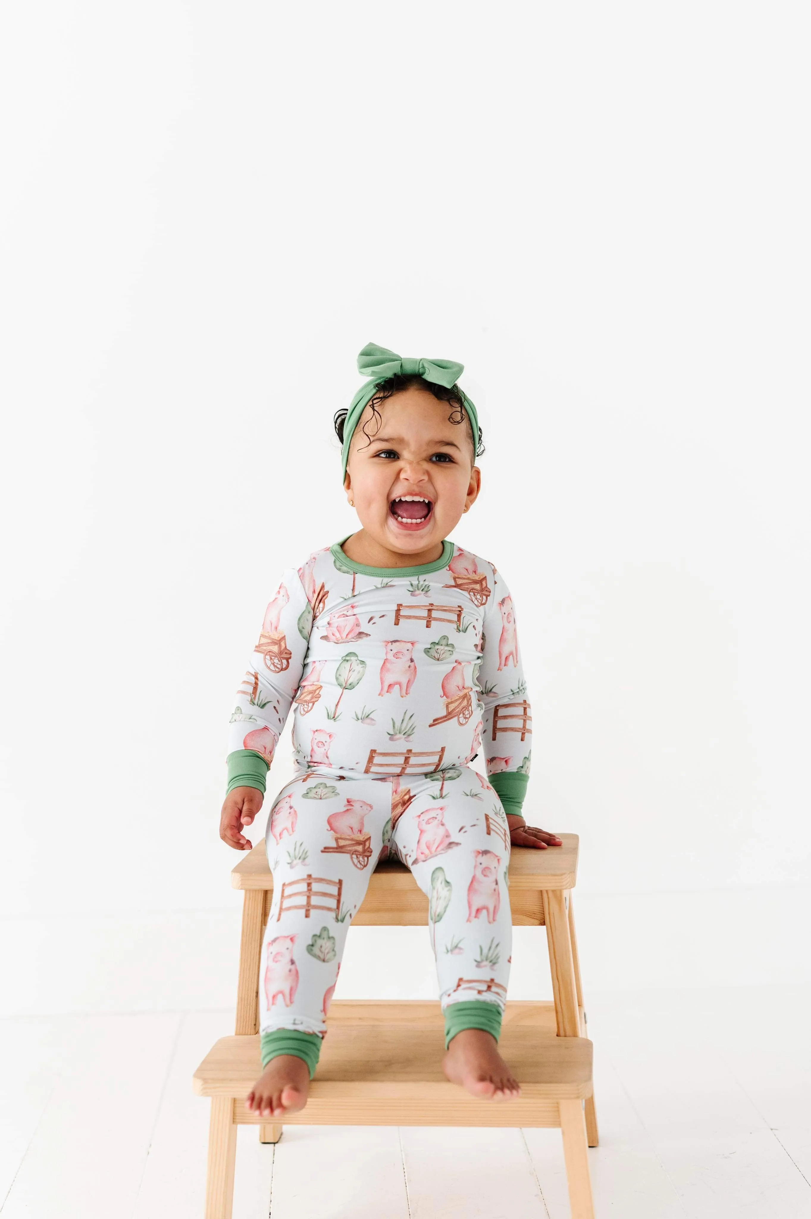 The Sleepy Sloth Piggies Oh So Hamsome Two Piece Jammies Pajamas