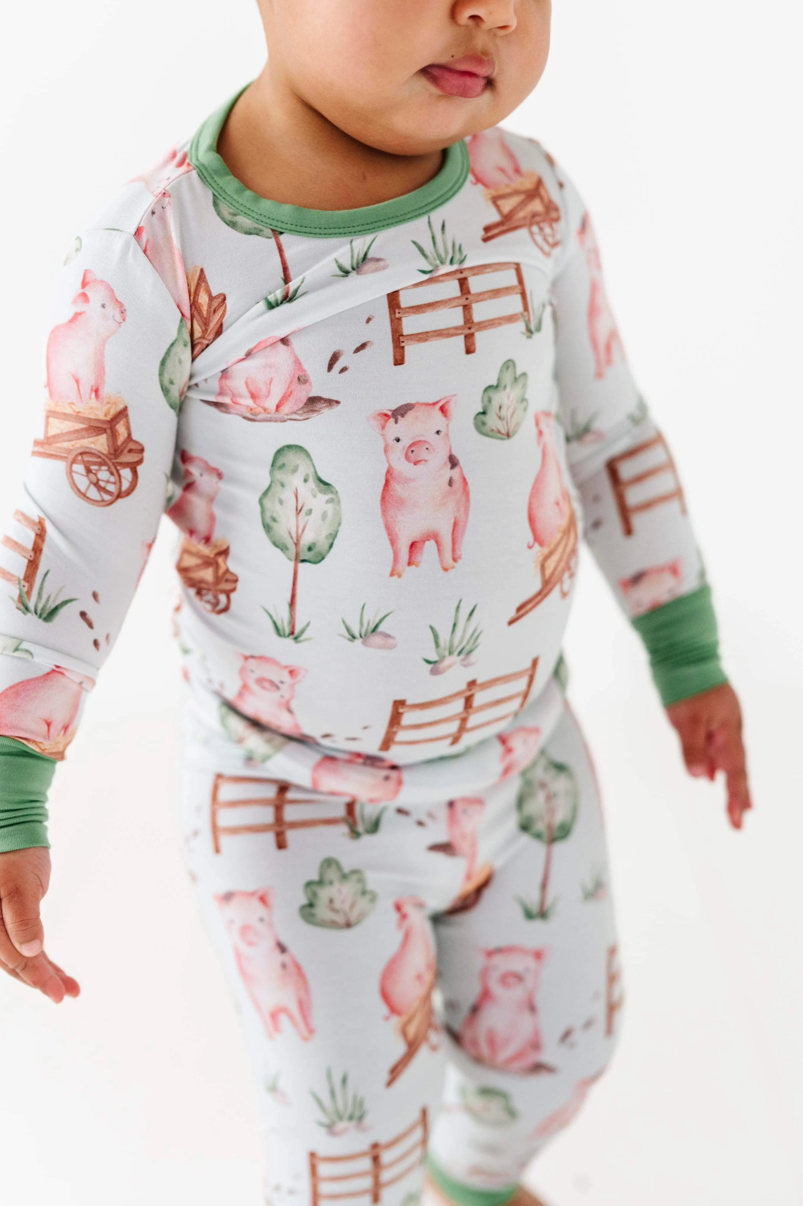 The Sleepy Sloth Piggies Oh So Hamsome Two Piece Jammies Pajamas