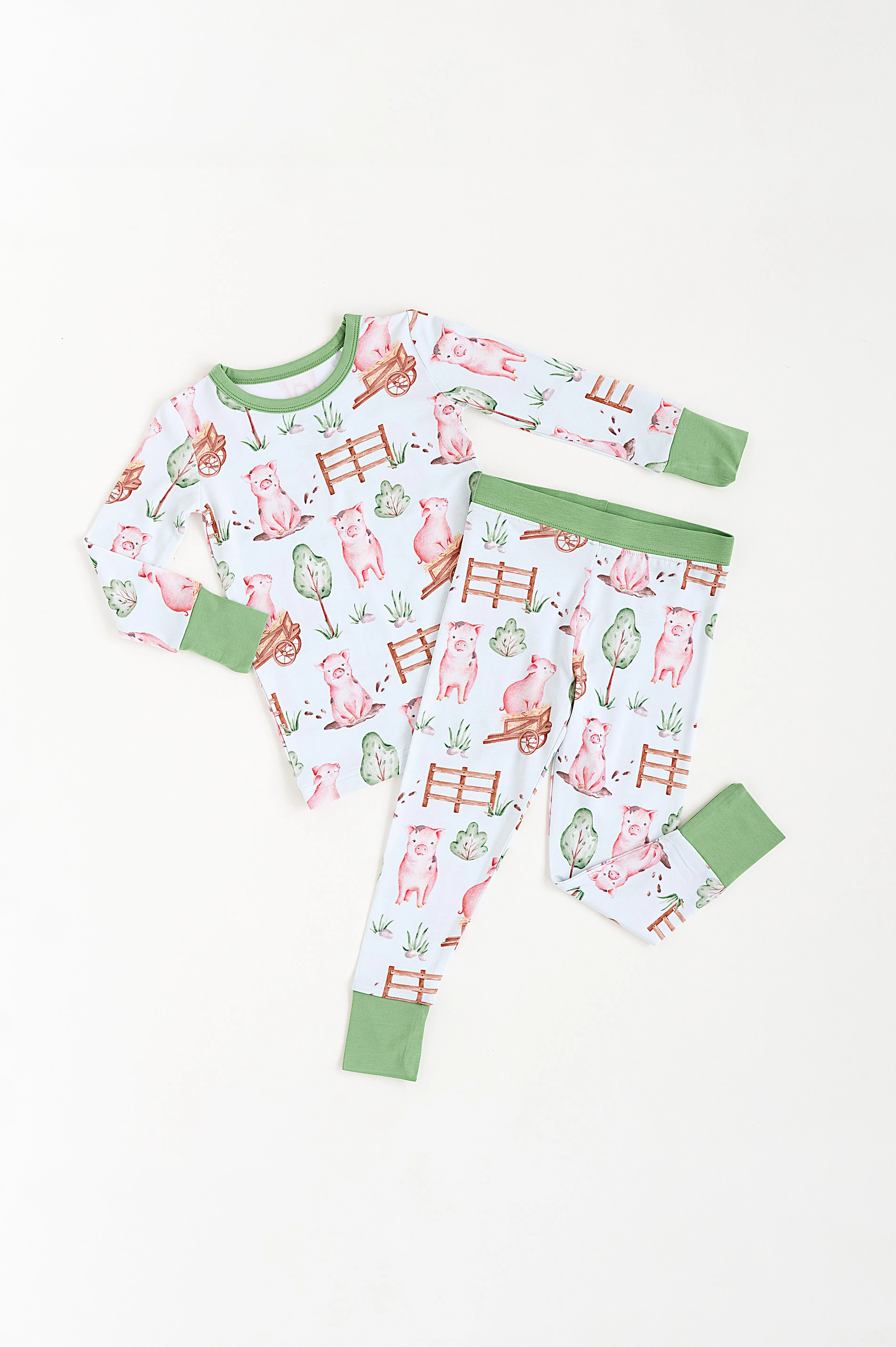 The Sleepy Sloth Piggies Oh So Hamsome Two Piece Jammies Pajamas