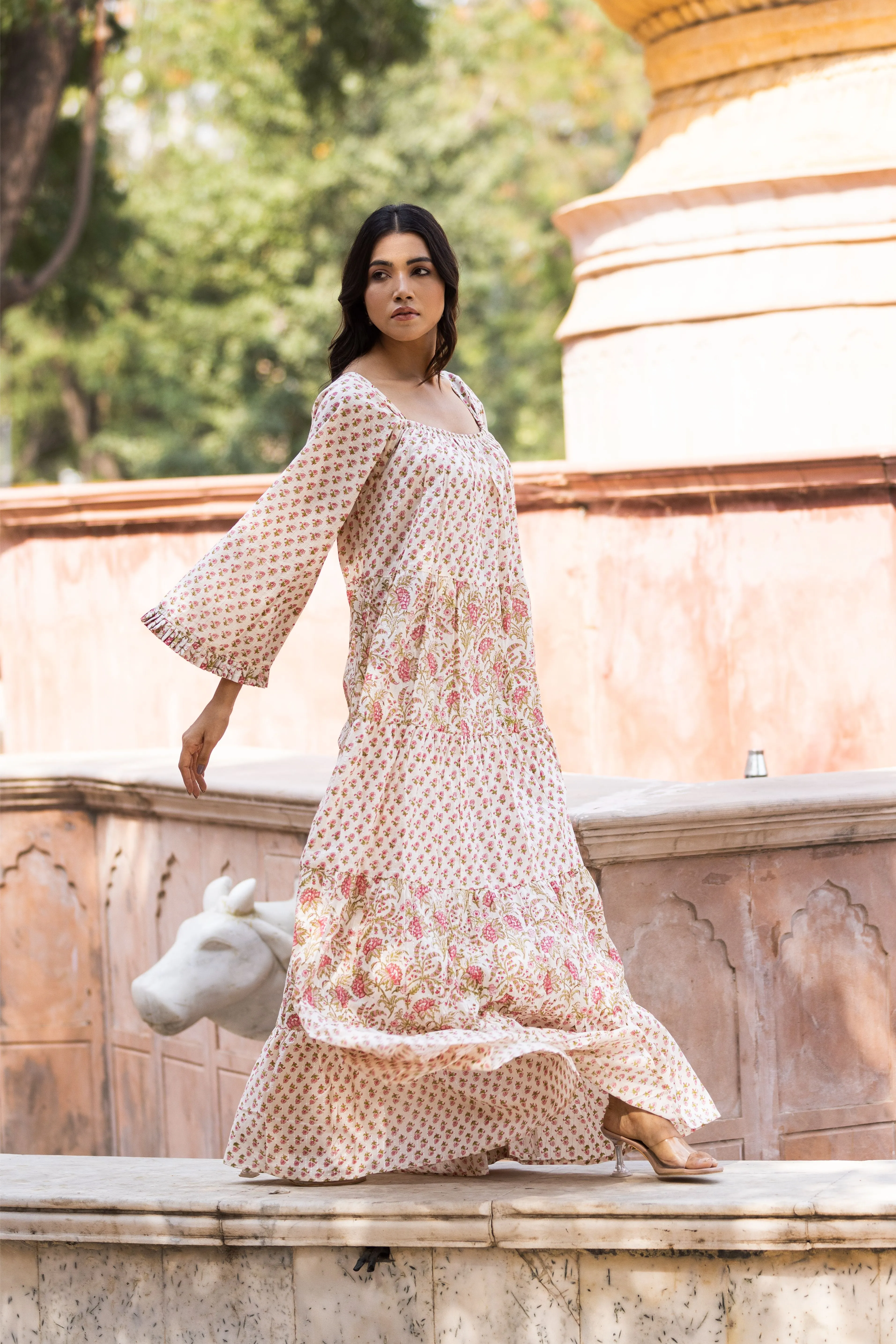 Tiara Tier Ruffle Dress